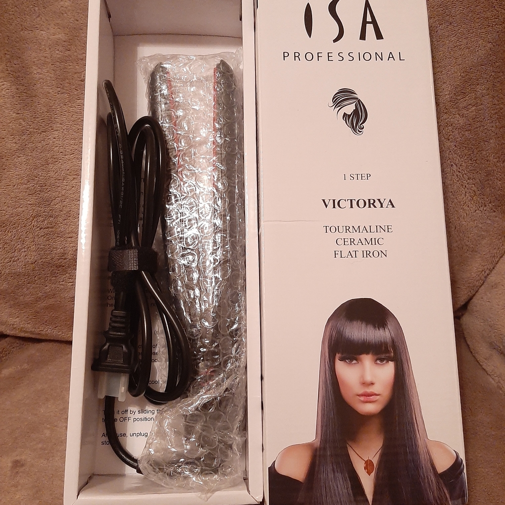 Black Tourmaline Ceramic Flat Iron